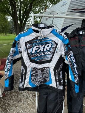 FXR WOMENS Blue & White Snowmobile Jacket